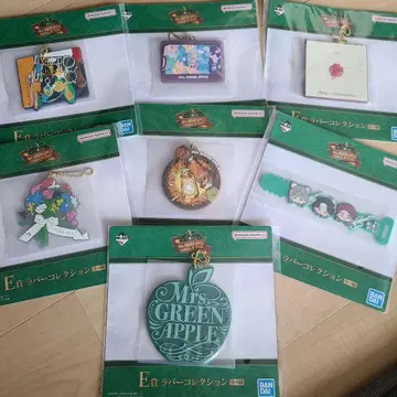 Mrs. GREEN APPLE 1번 복권 E상 러버 셀렉션 7종류
