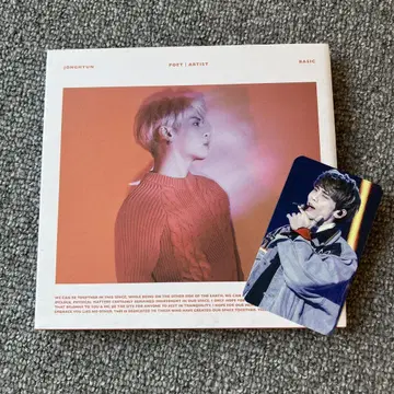 SHINee 종현 poet CD 한국반 앨범 jonghyun