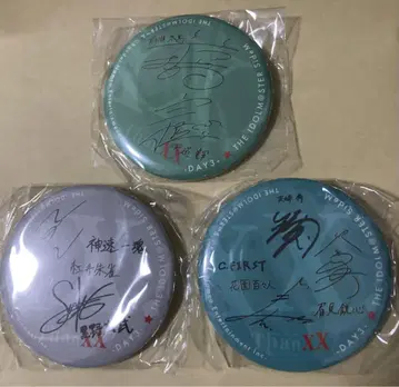 애니서머 2025 가챠 캔뱃지 아이돌 마스터 SideM 3종 세트