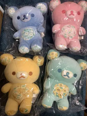 리락쿠마 당신을 생각하는 포근 봉제 인형 마츠야 긴자 세트