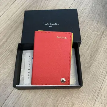 Paul Smith 가죽 카드 케이스 레드