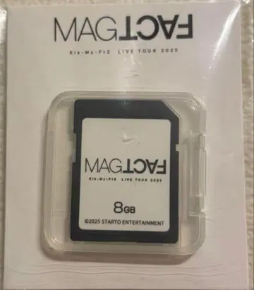 Kis-My-Ft2 MAGFACT 8GB 메모리 카드