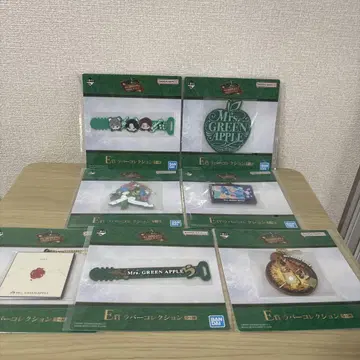 제일복권 Mrs. GREEN APPLE E상 러버 컬렉션 7종 세트