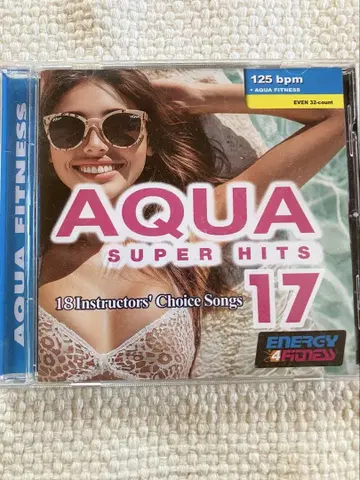 AQUA SUPER HITS 17 에어로빅스 아쿠아빅스 레슨 CD