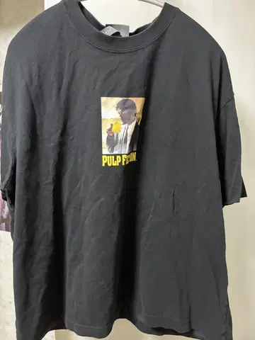 H&M 펄프 픽션 프린트 티셔츠 90s 영화 vintage