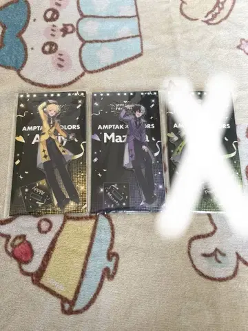 아크릴 스탠드 3개 세트 마제타 푸릿츠 앗키 개봉품 AMPTAK
