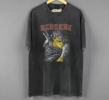 Berserk 그래픽 T셔츠 다크 그레이