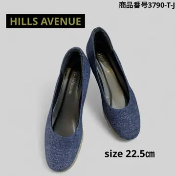 HILLS AVENUE 데님 웨이브 밑창 펌프스 사이즈 22.5cm