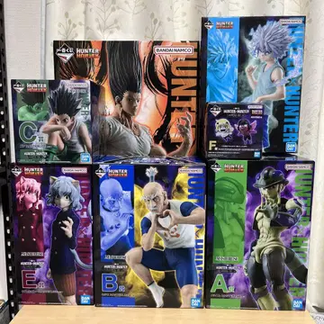 제일복권 HUNTER x HUNTER 피규어 세미 컴플리트 세트