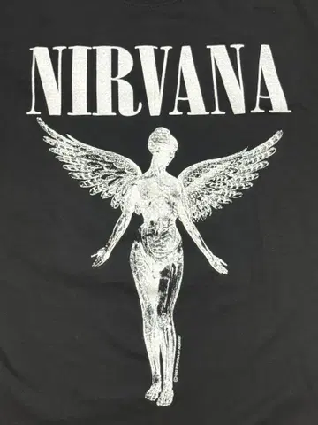NIRVANA 너바나 닐바나 락T 밴드T XL