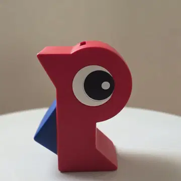 파맨 배지 소프트 비닐 저금통