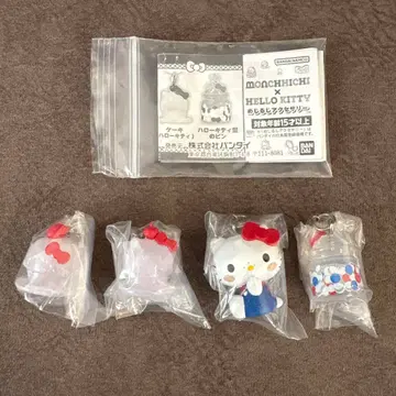 몬치치 헬로키티 메지루시 액세서리 4점 세미 컴프 세트
