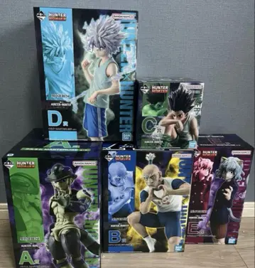 제일복권 HUNTER x HUNTER 키메라 개미 ABCDE상 세트
