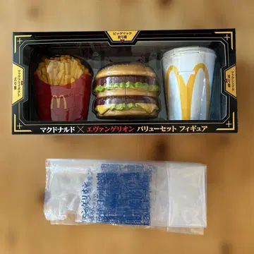 [ 미개봉 새상품 ] 맥도날드 에반게리온 버라이어티 세트 피규어