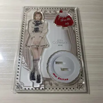 AKB48 시타오 미우 마사카노 Confession 아크릴 스탠드