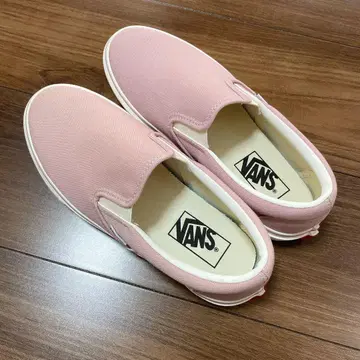 VANS 슬립온 핑크 24.5cm