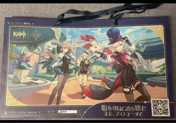 원신 퐁텐느전 전시회 리네 전시회 쇼핑백 한정판 레어 이벤트