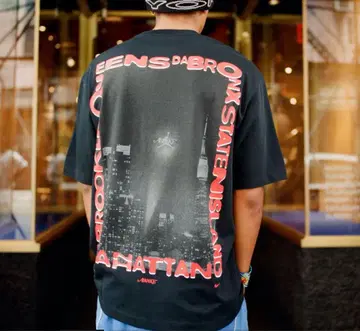 AWAKE NY Jordan 5 Borough Tee Black XL