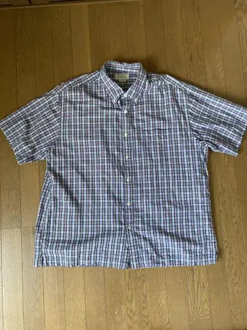 J.crew 제이크루 반팔 셔츠 체크 셔츠 XL