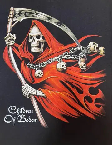 미사용 새상품 Children of Bodom/칠드런 오브 보돔 T셔츠