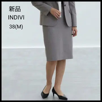 [새상품] INDIVI 수트 스커트 스트레치 세레모니 시치고산 M