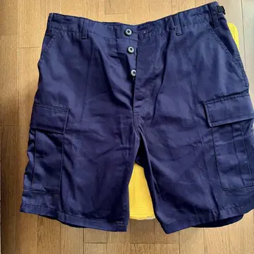 미군 BDU 숏팬츠 네이비