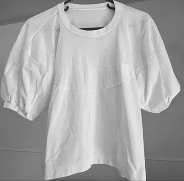 미사용 사카이 sacai 퍼프 슬리브 24-07263 화이트