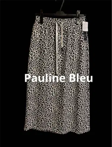 새상품 [Pauline Bleu / 폴린느 블로] 애니멀 무늬 스커트