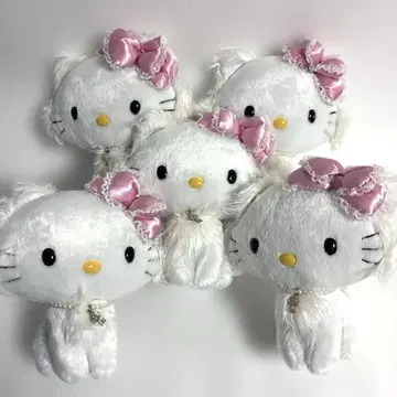 산리오 챠미키티 봉제 인형 헬로키티 복슬복슬 5체 세트