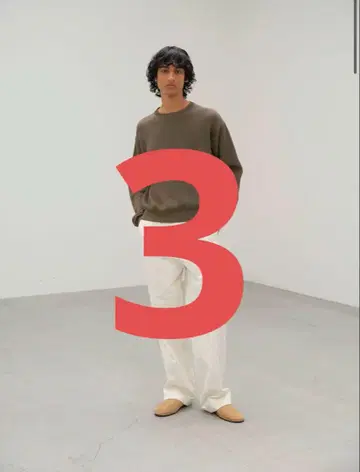 25SS WASHED FINX CHINO ONE-TUCK PANTS 3