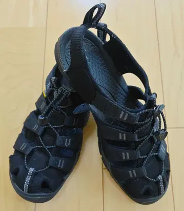 KEEN 샌들 블랙 25.0cm