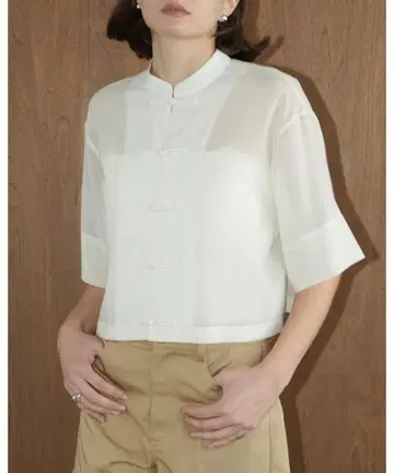 CLANE CHINA BUTTON SHIRT 미사용