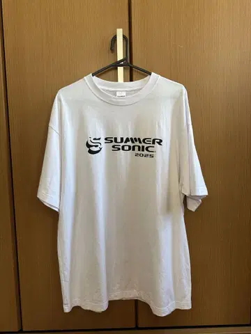 서머 소닉 2025 크루 티셔츠 XL