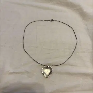 Heart silver necklace Italy 925 실버