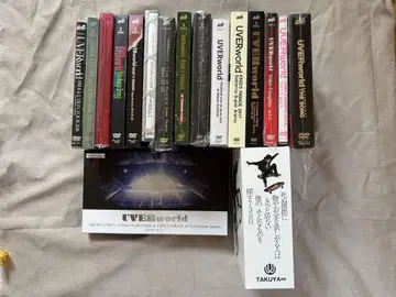 묶음 판매 UVERworld 라이브 DVD 블로그 도서