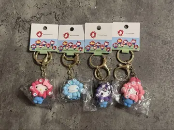 [ EXPO ] 만박 미야쿠미야쿠 산리오 4개 세트 키링 마스코트