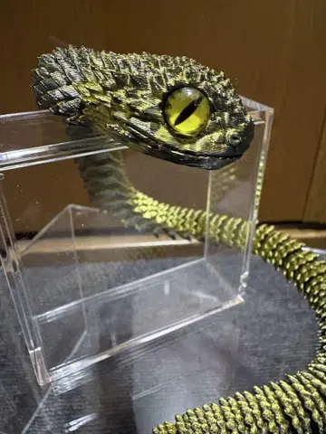 3D 프린터 피규어 스네이크 가동 피규어