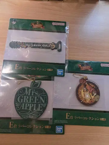 Mrs. GREEN APPLE 러버 밴드 3종 세트