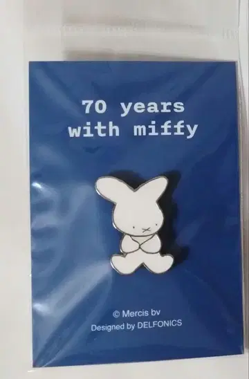 미피 70주년 핀 배지 나인체 미피전