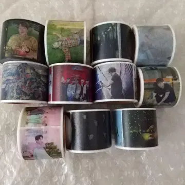 BTS 마스킹 테이프 일괄