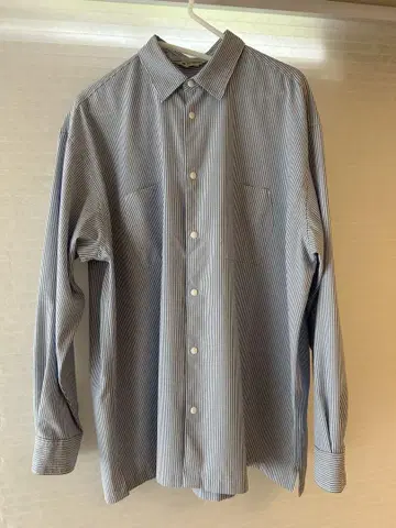 DESCENTE ALLTERRAIN 81 시어서커 스트라이프 셔츠 L