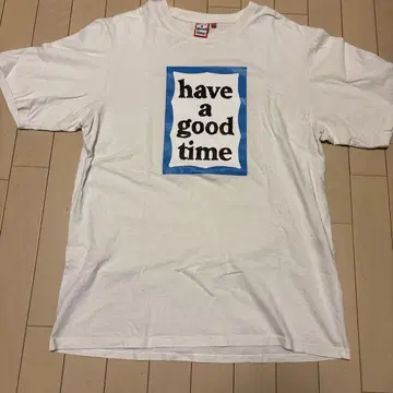 have a good time 셔츠 화이트