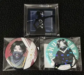 HUNTER x HUNTER 페이탄 캔뱃지 싸우는 등 니혼TV 금박