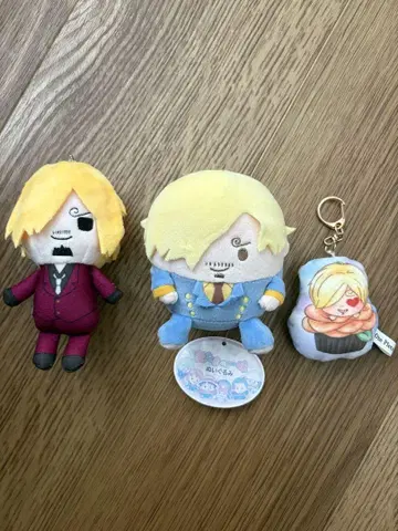 상디 봉제 인형 키링 세트