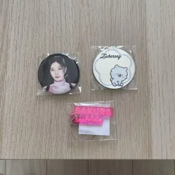캔뱃지 세트 여성 사진 동물 캐릭터 SAKURA