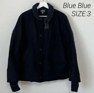 BLUE BLUE N-1 인디고 덱 자켓 SIZE:3