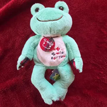 개구리 피클스 봉제 인형 민트 그린