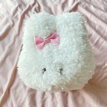 모쿠모쿠짱 나데우사 한정판 리본 M 사이즈 봉제 인형