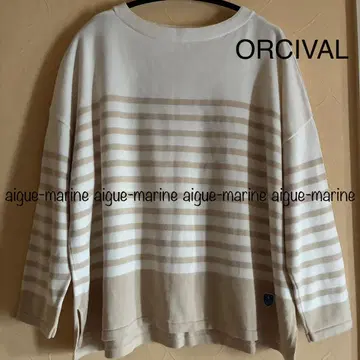 ORCIVAL 보더 니트 티셔츠 사이즈 1