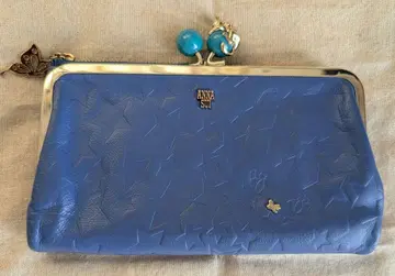 ANNA SUI 플레이잉 캣 장지갑 가마구치